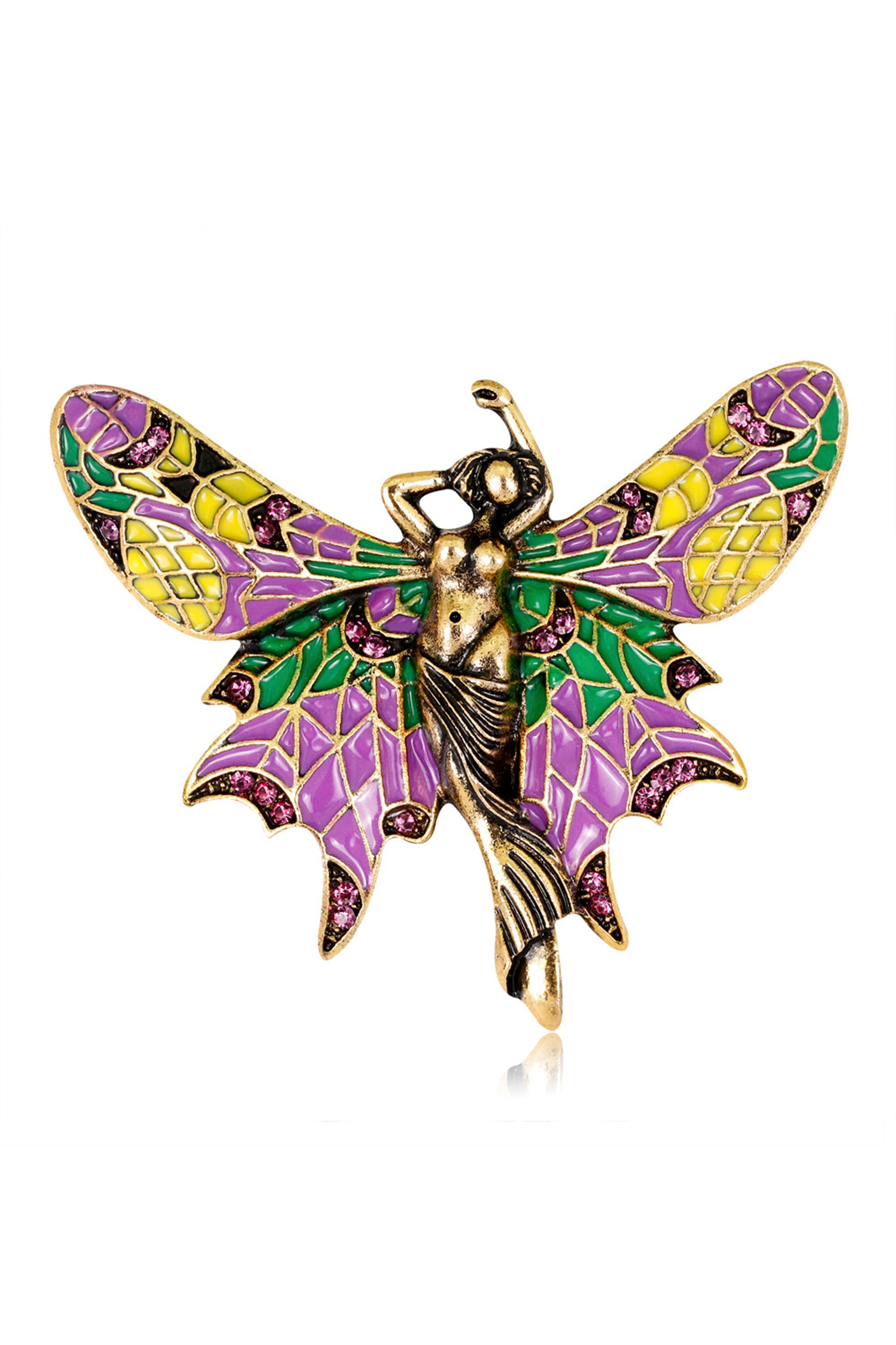 Butterfly Fairy Brooch PA4046