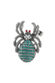 Spider Rhinestone Alloy Brooch PA4097
