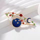 Starry Sky Universe Crystal Alloy Brooch PA4232