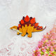 Pin acrílico de dinosaurio estegosaurio PA4268