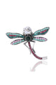 Multicolor Dragonfly Brooch PA4324