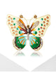 Butterfly Rhinestone Brooch PA4571