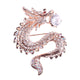 Dragon Rhinestone Brooch PA4578