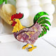 Pin acrílico de gallo PA4606