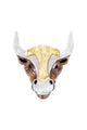 Bull Head Acrylic Brooch PA4608