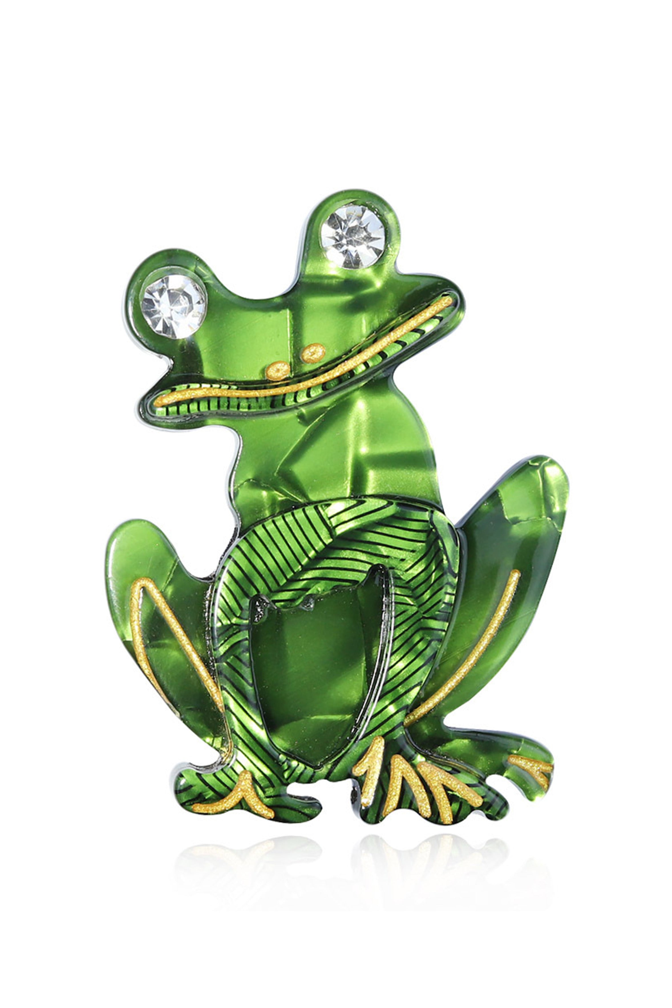 Frog Acrylic Brooch PA4707