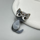 Pin acrílico de gatito PA4870 