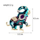 Elephant Rhinestone Brooch PA4885
