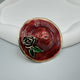 Camellia Hat Alloy Brooch PA4886