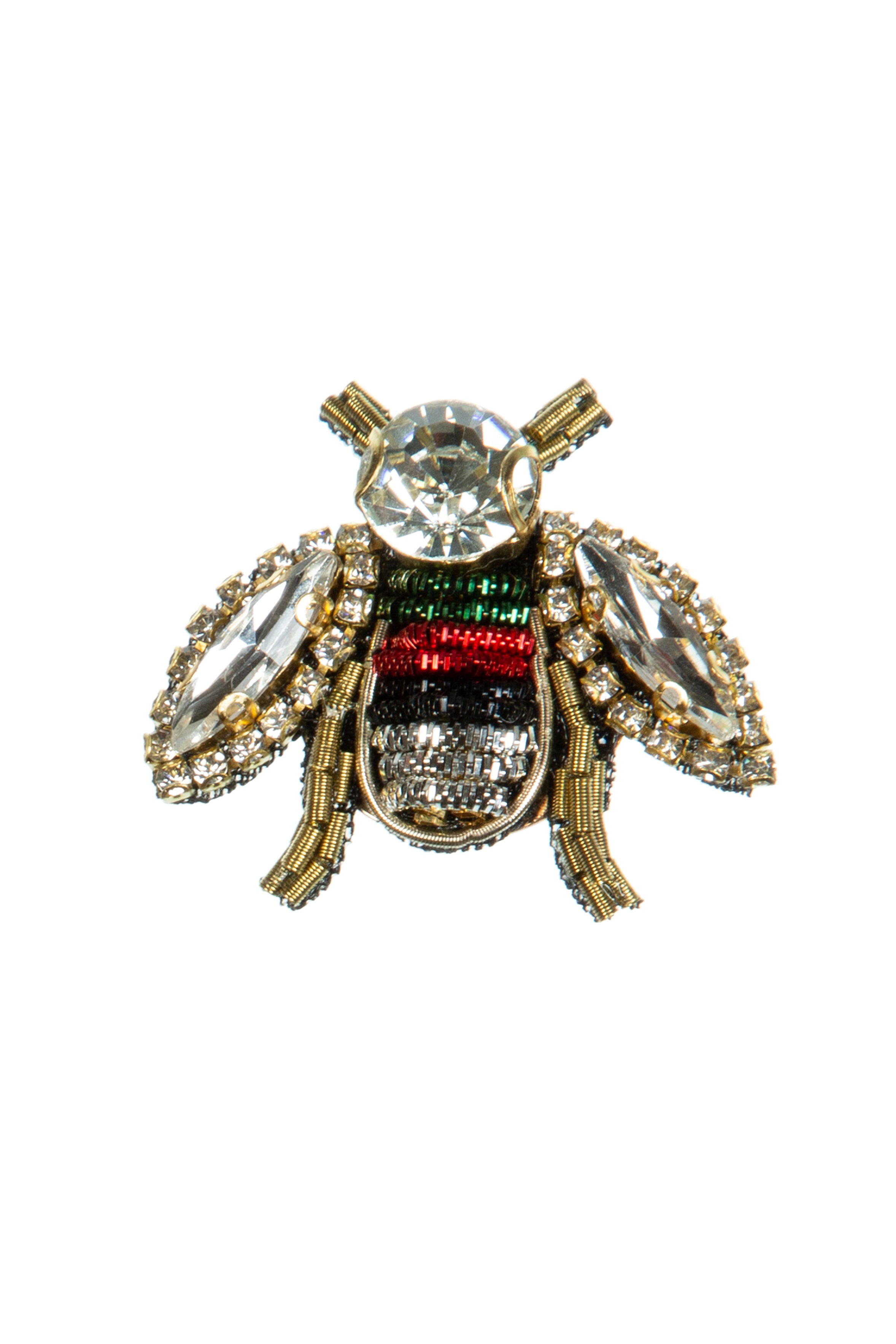 Bee Rhinestone Brooch PA4987