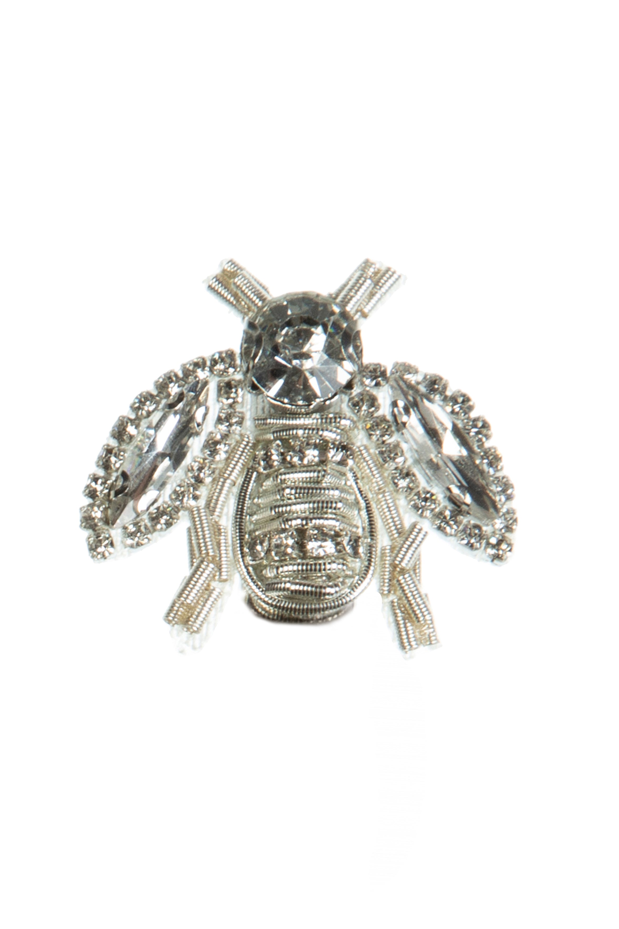 Broche de abeja con diamantes de imitación PA4988