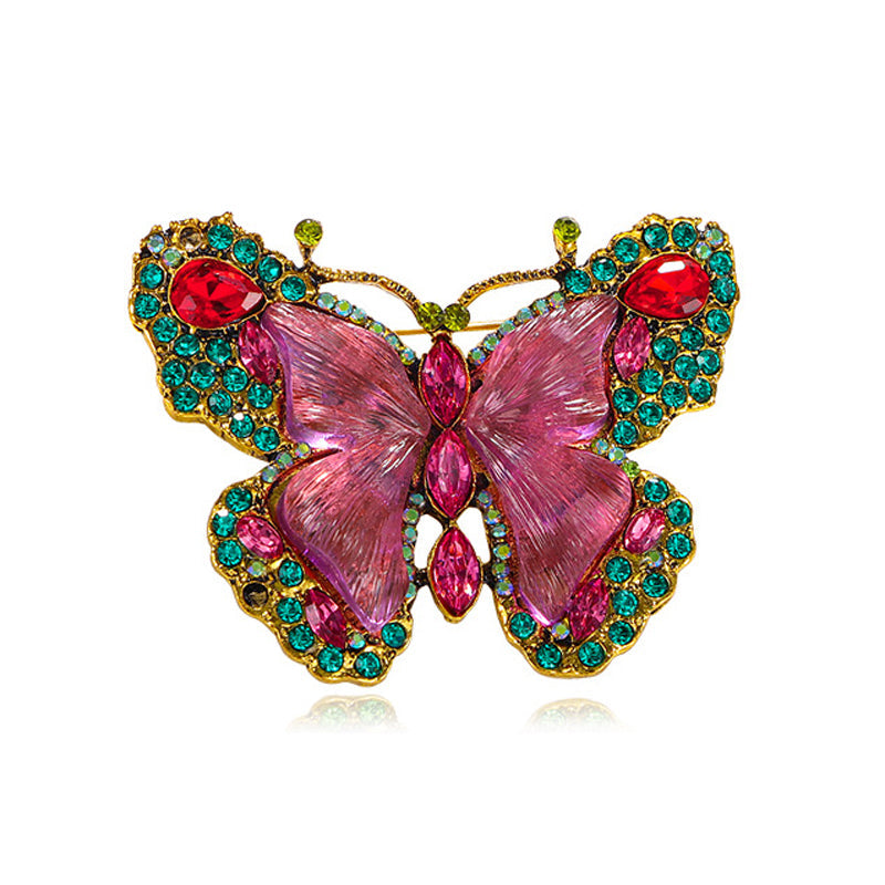 Butterfly Rhinestone Pin PA4990