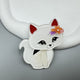 Pin acrílico de gato de dibujos animados PA5023 