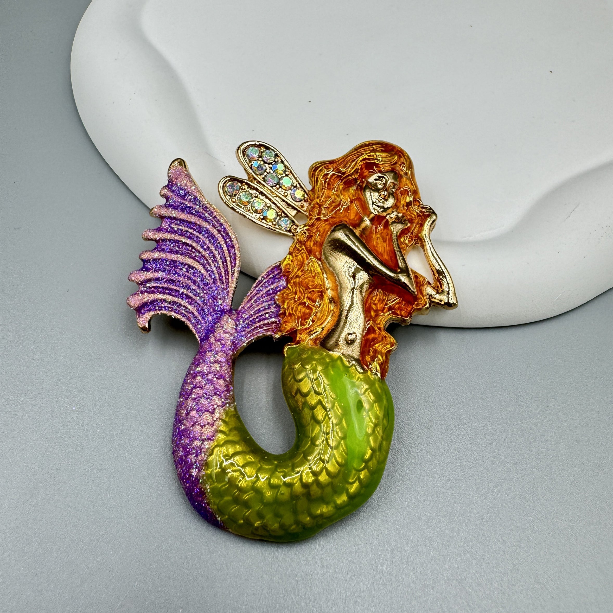 Mermaid brooch store