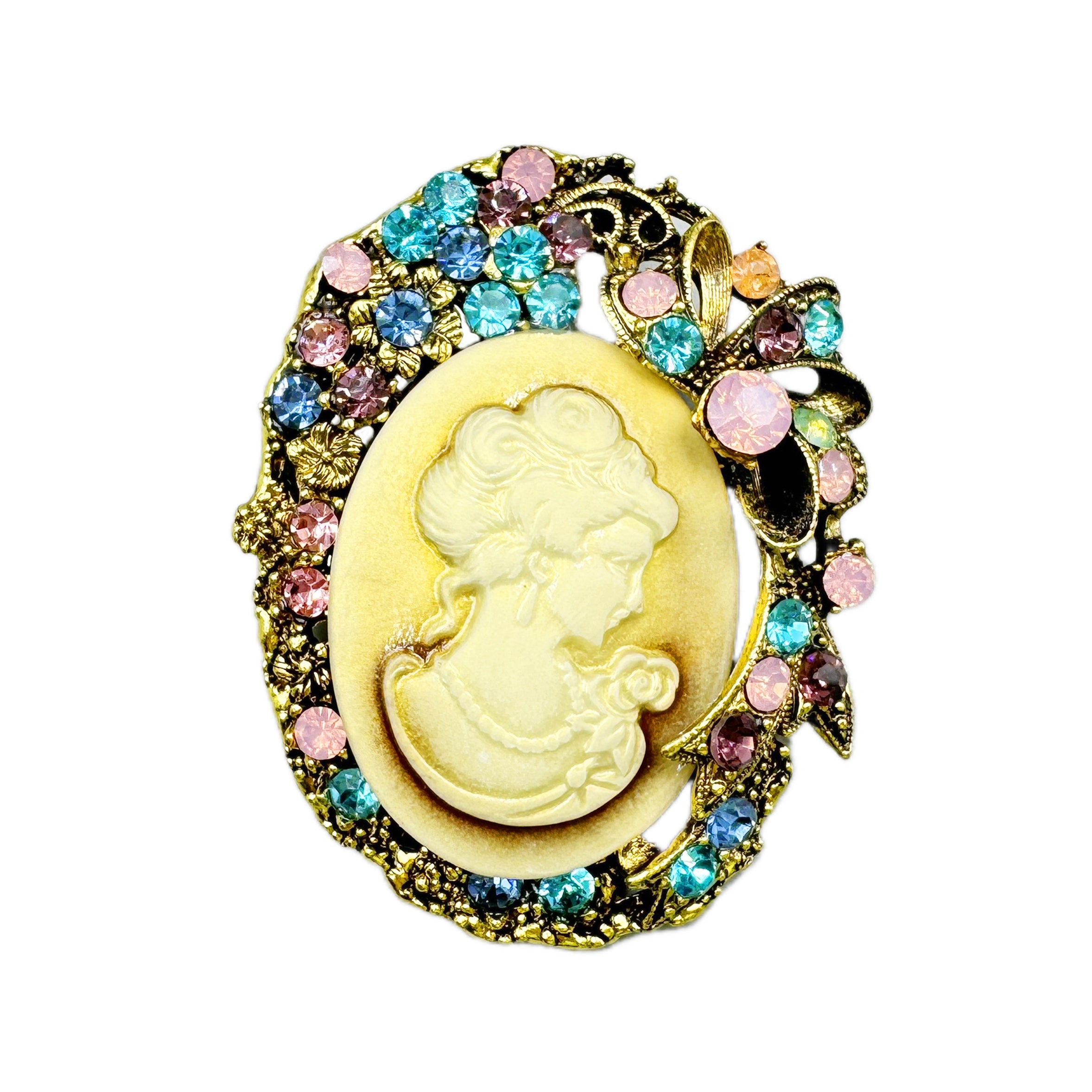 Cameo brooch pin shop