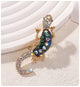 Rhinestone Lizard Animal Brooch PA5271