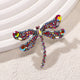 Dragonfly Rhinestone Insect Brooch PA5277