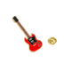 Enamel Electric Guitar Music Instrument Brooch PA5280