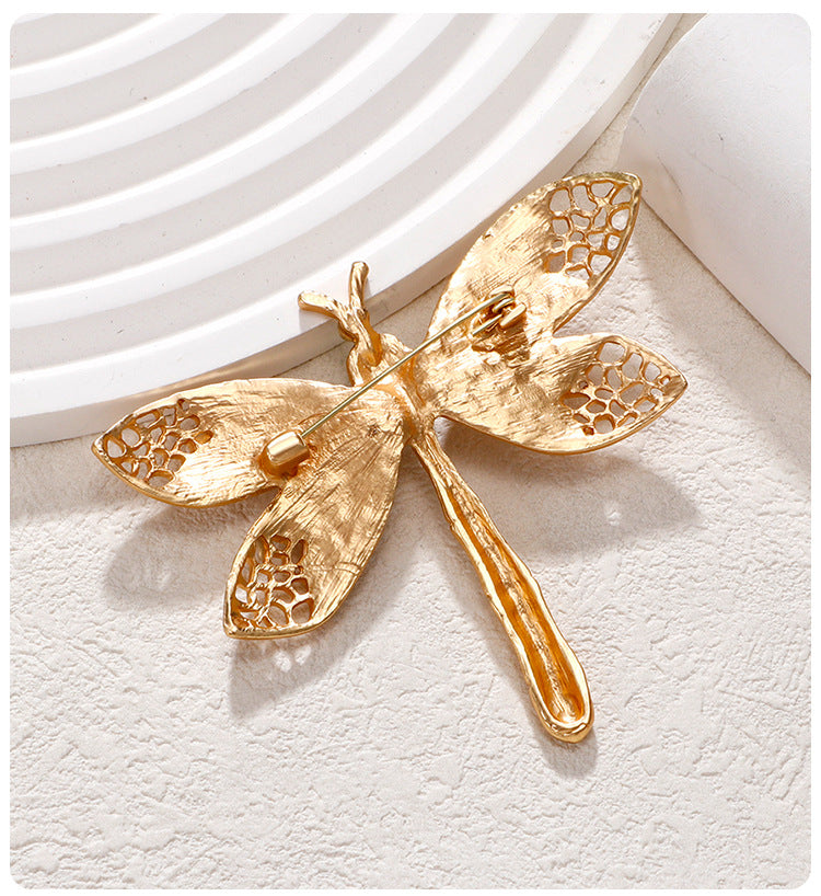 Golden Dragonfly outlet Brooch