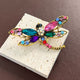Dragonfly Rhinestone Insects Brooch PA5289