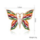Pearl Rhinestone Butterfly Brooch PA5323