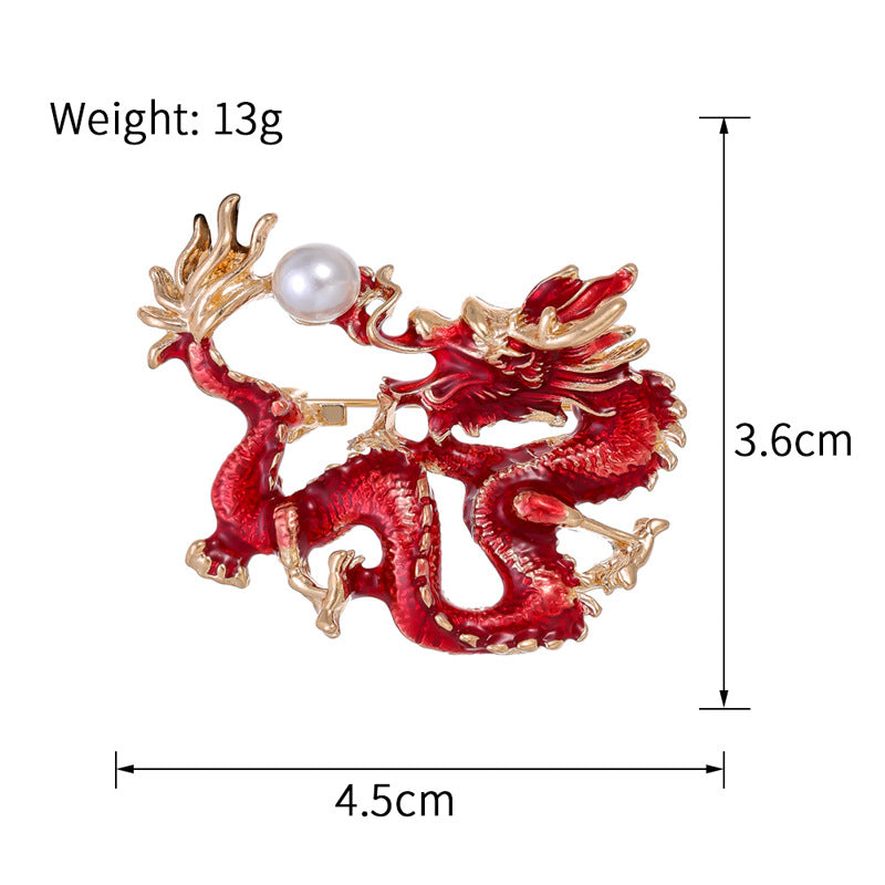 Dragon brooch pin online