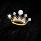 Crown Rhinestone Brooch PA5394