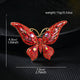 Small Style Butterfly Rhinestone Brooch PA5397