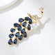 Crystal Rhinestone Faux Pearl Peacock Brooch PA5399