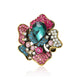 Rhinestone Flower Brooch PA5476