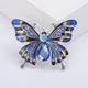 Butterfly Alloy Rhinestone Brooch PA5477