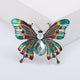 Butterfly Alloy Rhinestone Brooch PA5477