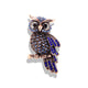 Owl Rhinestone Brooch PA5539