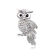 Owl Rhinestone Brooch PA5539