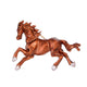 Galloping Horse Alloy Brooch PA5546