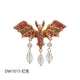 Bat Rhinestone Brooch PA5554