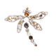 Dragonfly Rhinestone Brooch PA5558