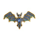 Rhinestone Bat Brooch PA5564