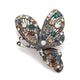 Butterfly Alloy Rhinestone Brooch PA5579