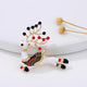 Multicolor Reindeer Brooch PA5585