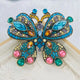 Multicolor Butterfly Brooch PA5587