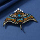Manta Ray Rhinestone  Alloy Brooch PA5650