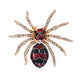 Spider Rhinestone Alloy Brooch PA5653