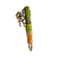 Girl And Pen  Alloy Oil Drop Brooch PA5672