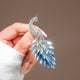 Peacock Rhinestone  Alloy Brooch PA5679
