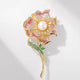 Flower Rhinestone Crystal Alloy Brooch PA5685