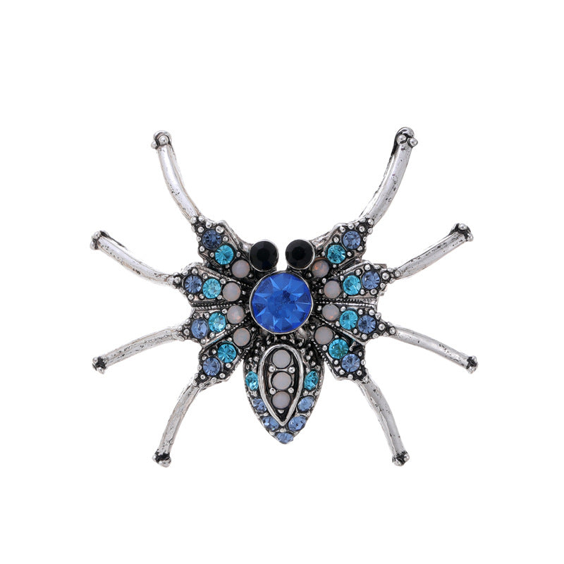 Butterfly Spider Rhinestone Alloy Brooch PA5709 – Ole