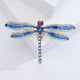 Dragonfly Alloy Rhinestone Brooch PA5779