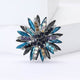 Sunflower Alloy Rhinestone Brooch PA5816