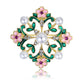 A Riot of Color Alloy Crystal Rhinestone Brooch PA5848